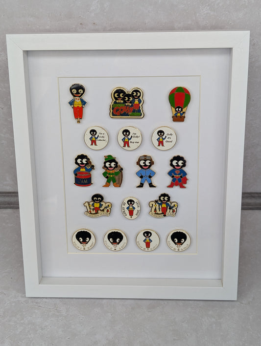Non Robertsons Framed Badge Display