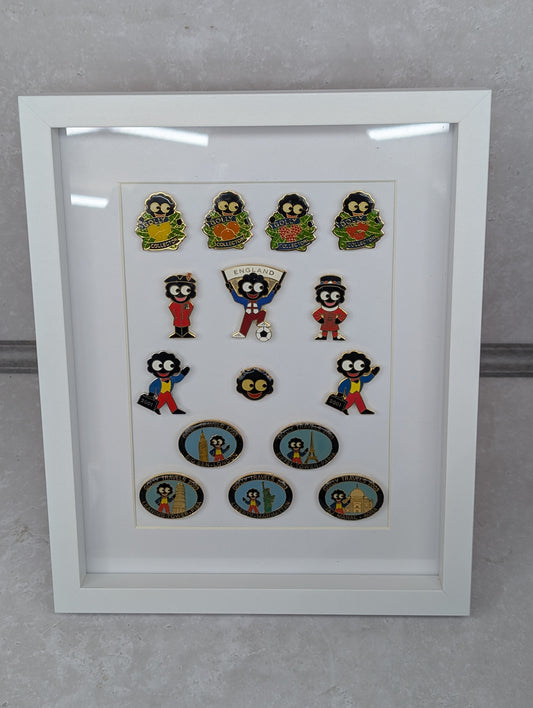Non Robertsons Framed Badge Display