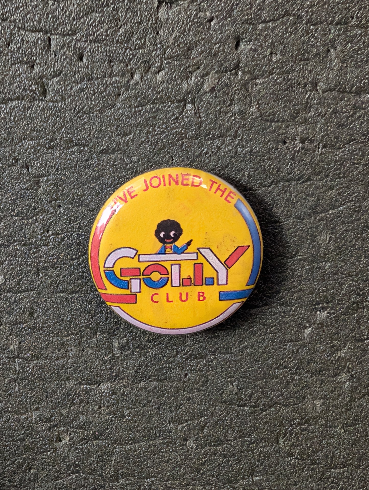 Non Robertsons Golly Club Button Badge