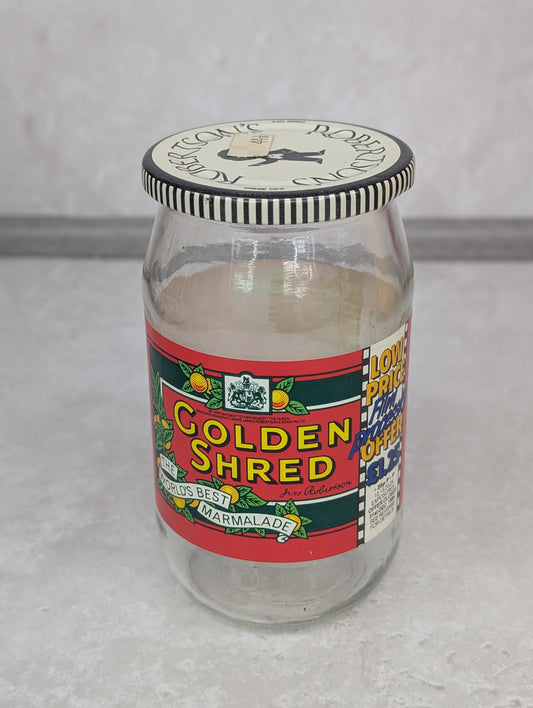 Original 1980s Robertsons Jar with Label