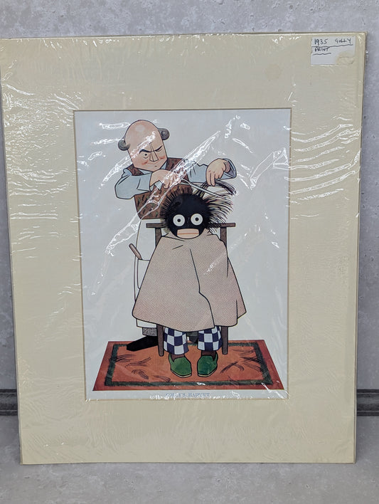 Original Gollys Haircut Print