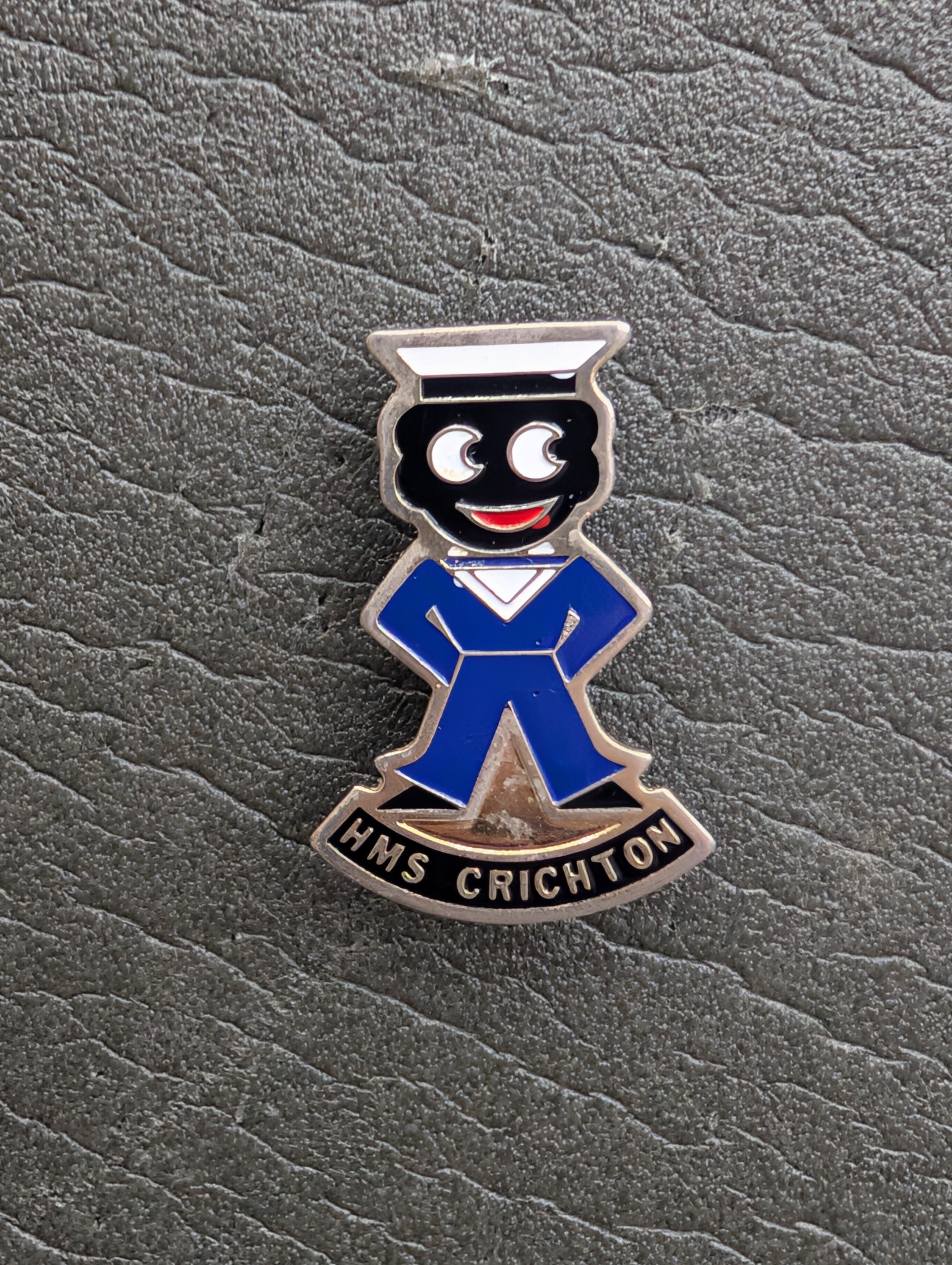Original HMS Crichton DARK BLUE – GollyBadges.com