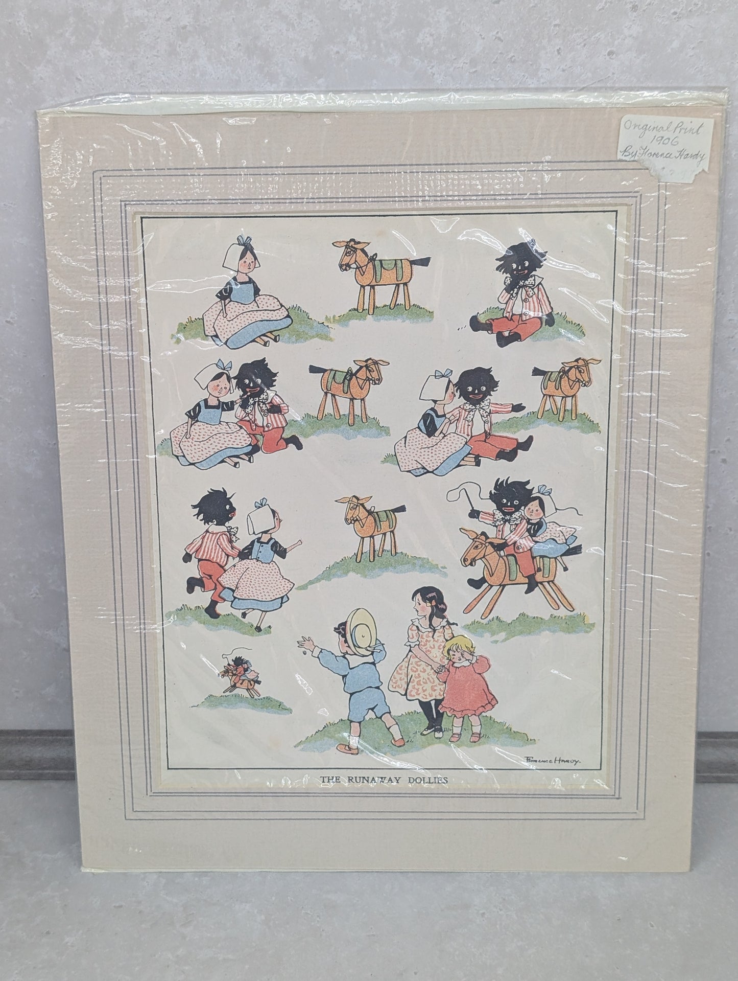 Original Runaway Dollies Print