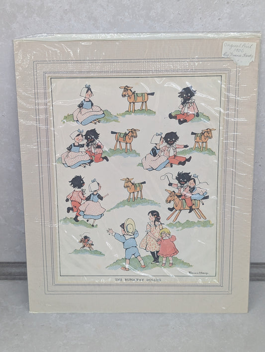Original Runaway Dollies Print