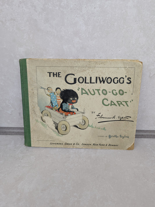 Original The Golliwoggs Auto Go Kart by Florence Upton