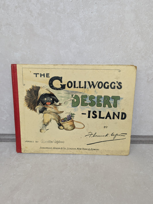 Original The Golliwoggs Desert Island by Florence Upton