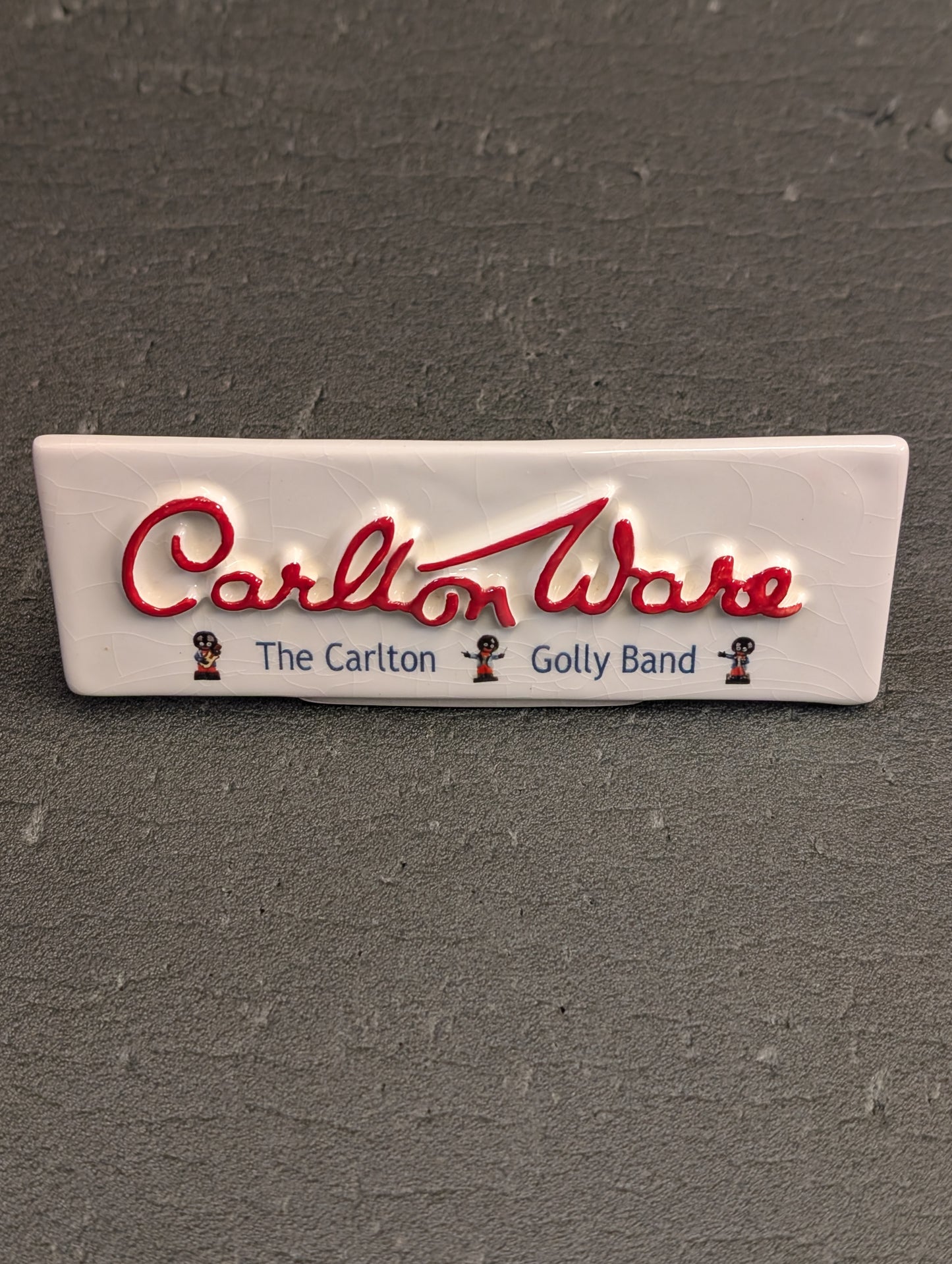 The Carlton Golly Band Sign by Carltonware