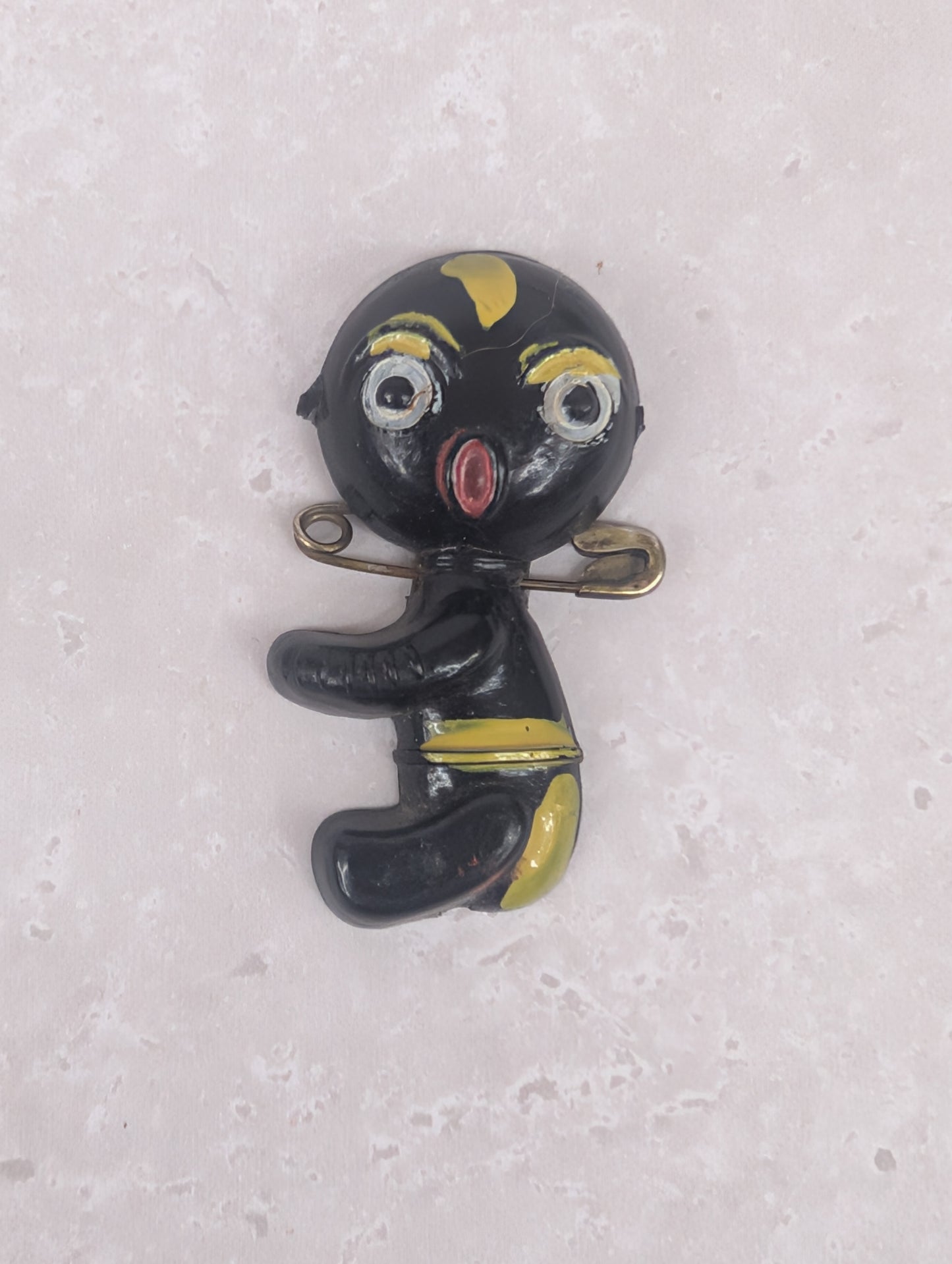 Plastic Badge Unknown Origin with Age