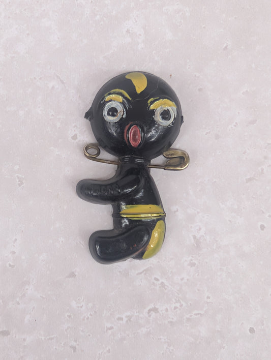 Plastic Badge Unknown Origin with Age