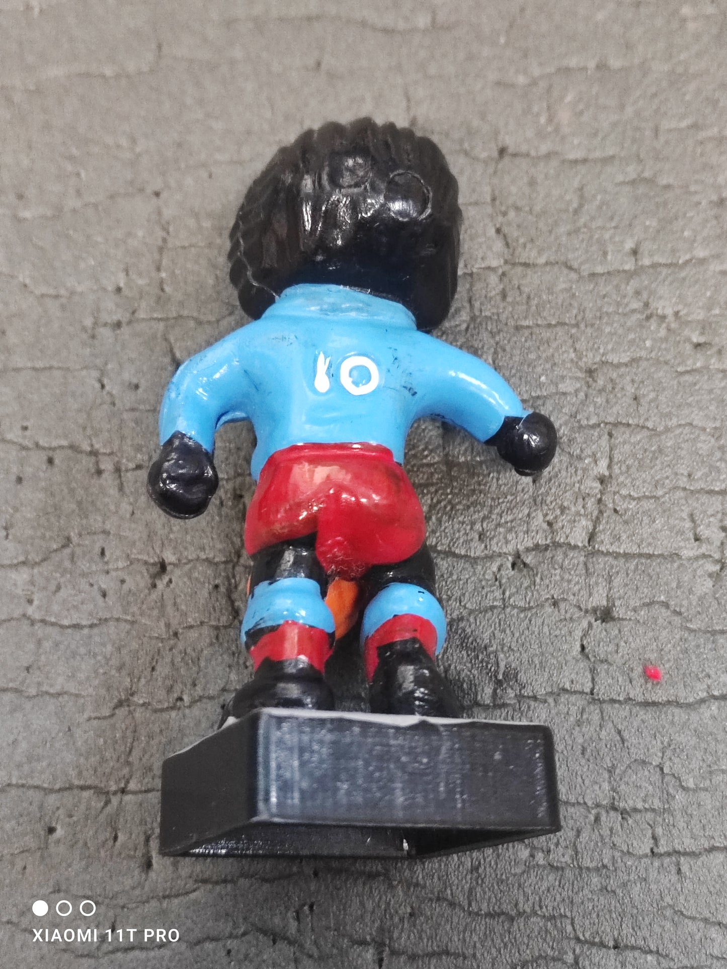 Plastic Footballer No10 Hollow Base