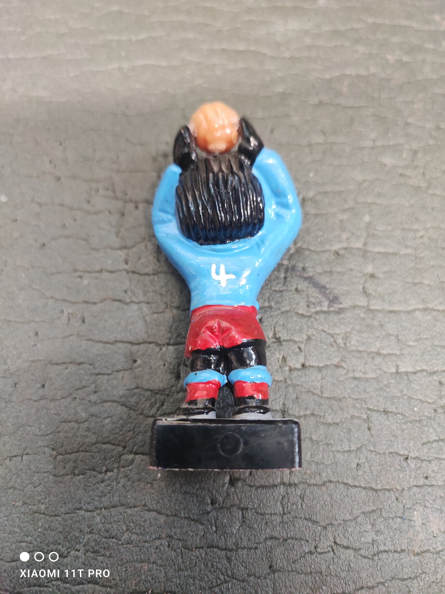 Plastic Footballer No4 Hollow Base