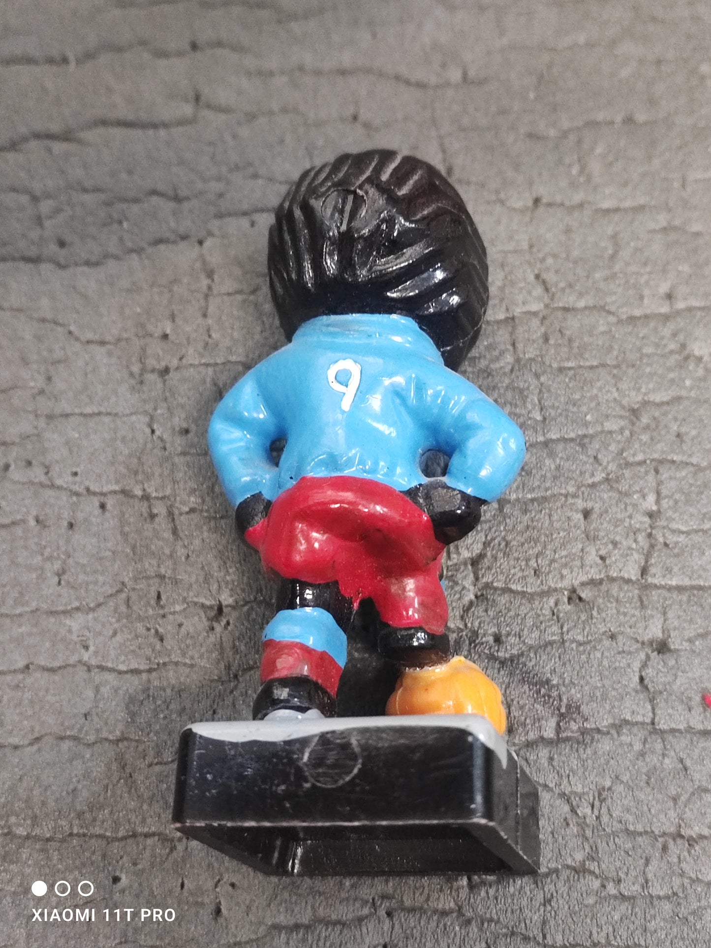 Plastic Footballer No9 Hollow Base