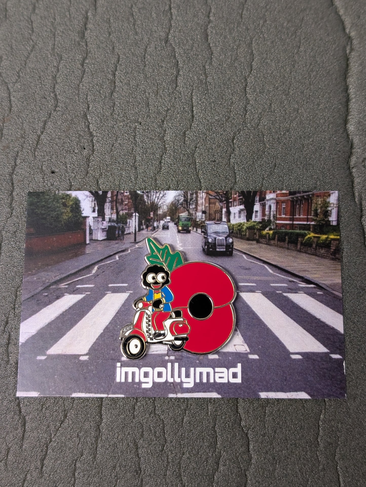 Red Poppy Golly *Royal British Legion Donation*