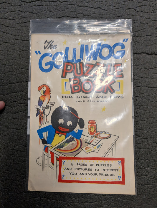 Pre War Golliwog Puzzle Book