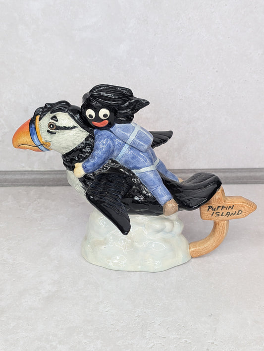 Puffin Island Teapot by Bursley Pottery