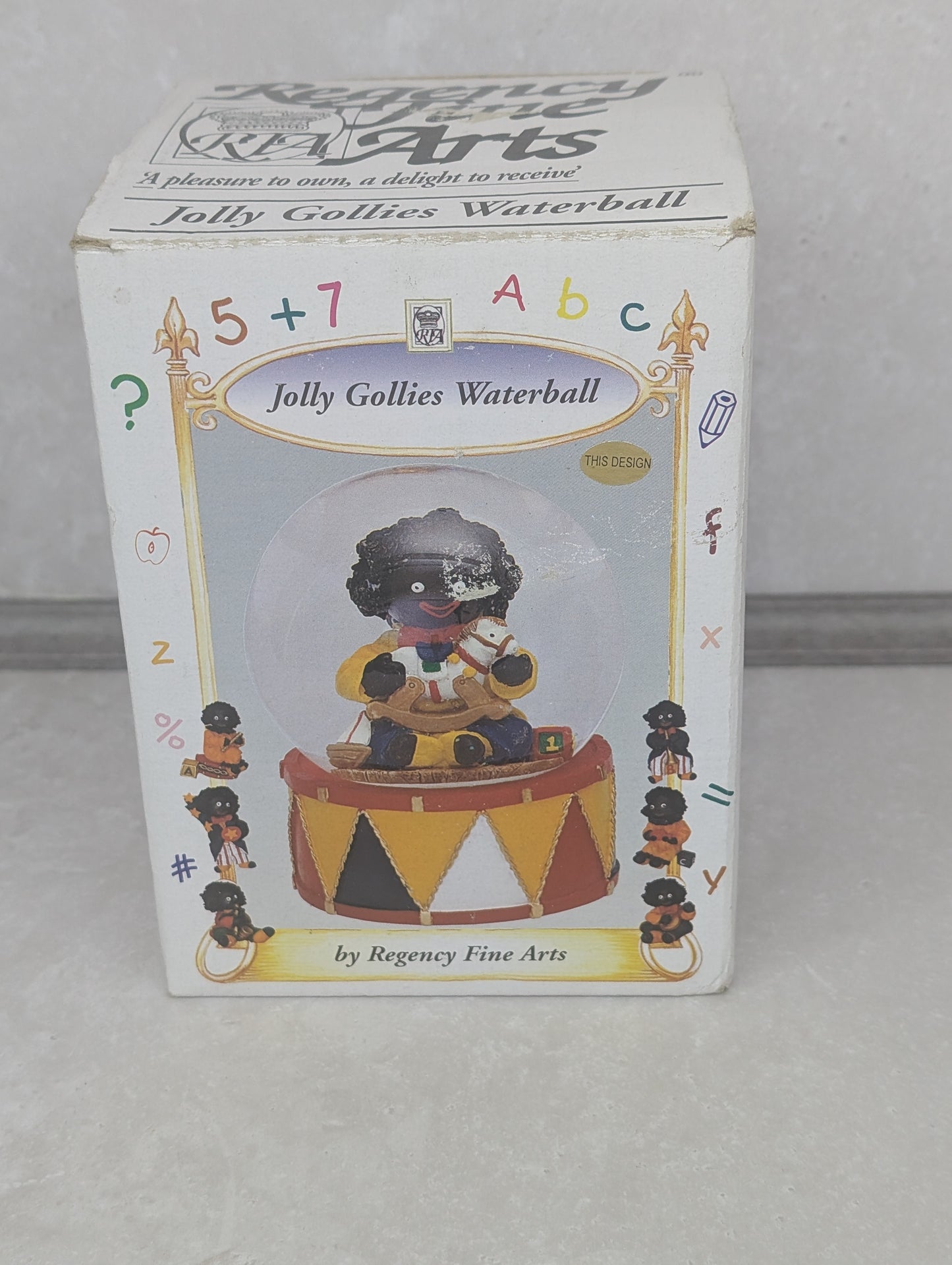 Regency Fine Arts Jolly Gollies Waterball New in Box