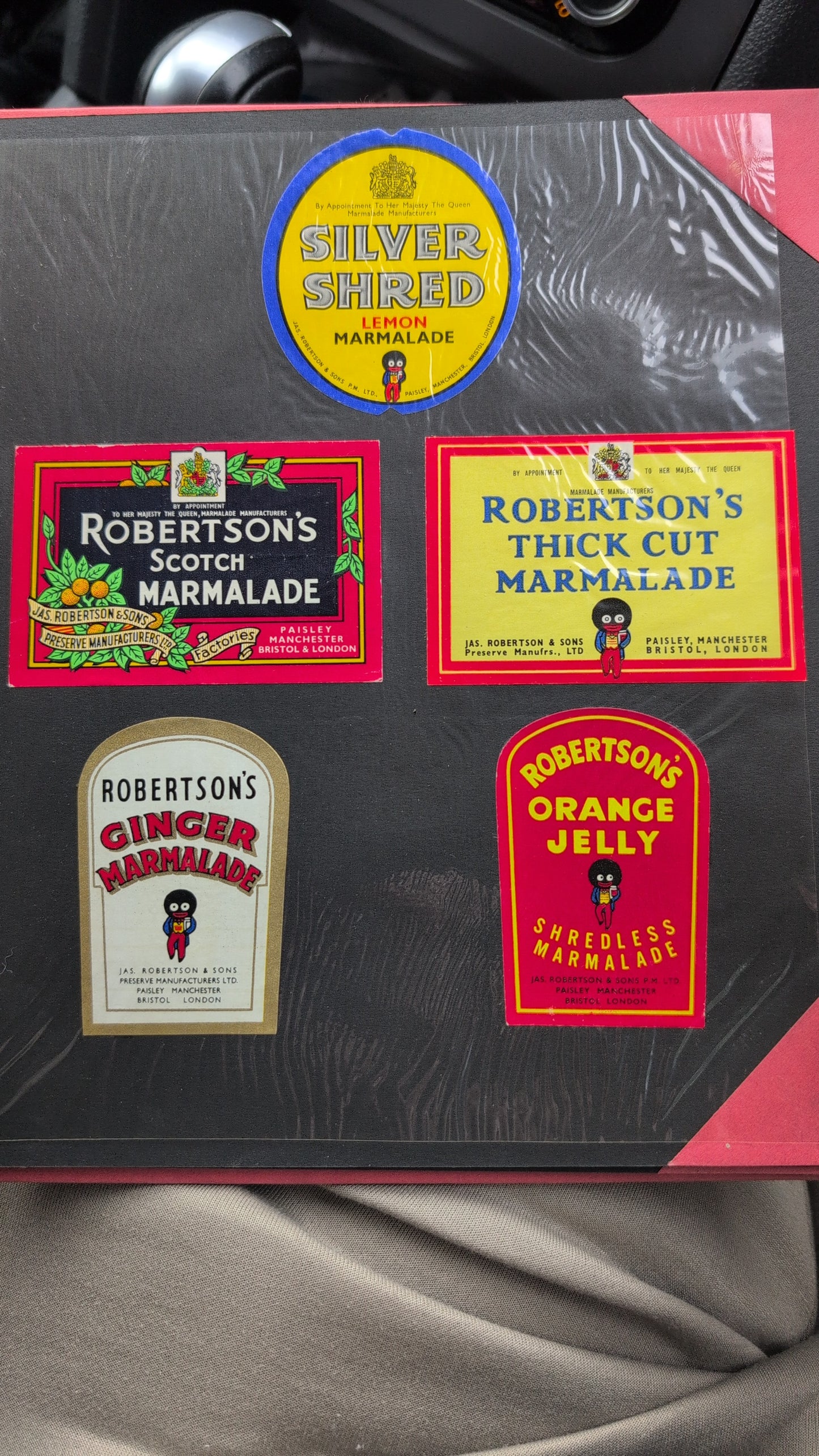 Reps Folder of Jar Labels