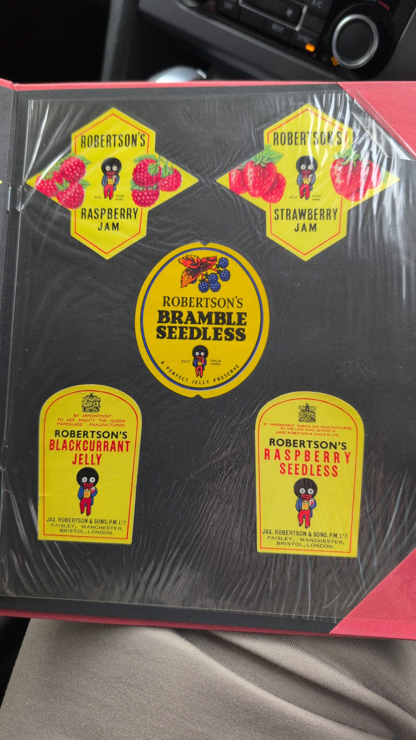 Reps Folder of Jar Labels