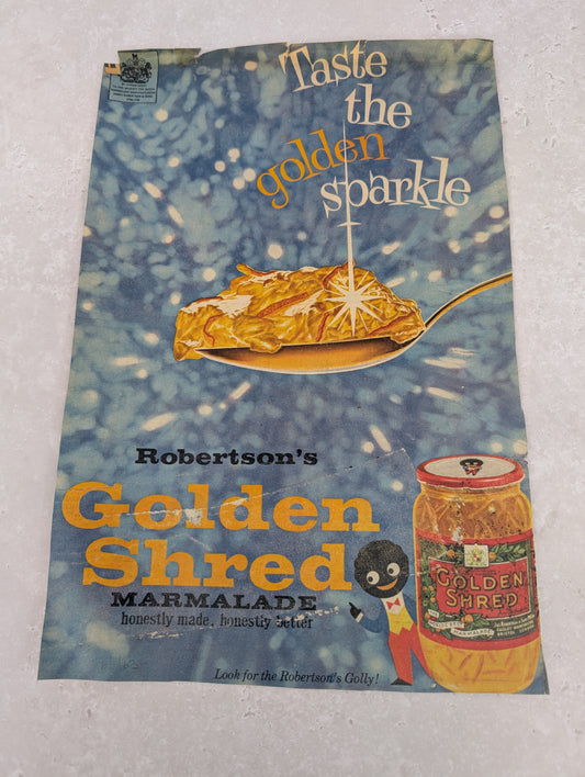 Robertsons Colour Golden Shred Newspaper Advert