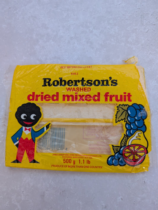 Robertsons Dried Mixed Fruit Packaging