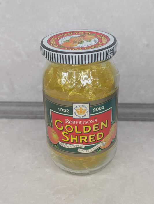 Robertsons Golden Shred Jar with Lid and Roald Dahl Token