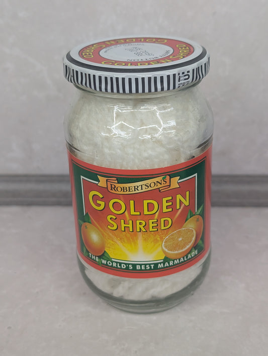 Robertsons Golden Shred Jar with Lid and Roald Dahl Token