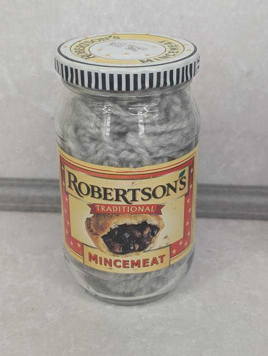 Robertsons Mincemeat Jar with Lid and Golly Token