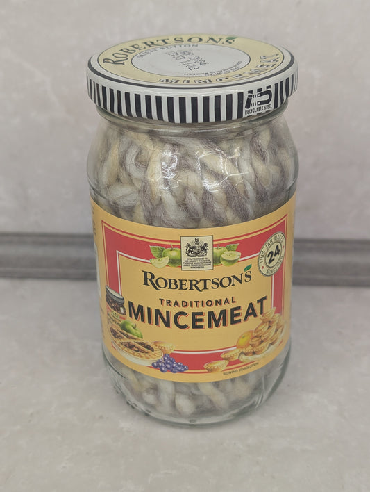 Robertsons Mincemeat Jar with Lid and Golly Token