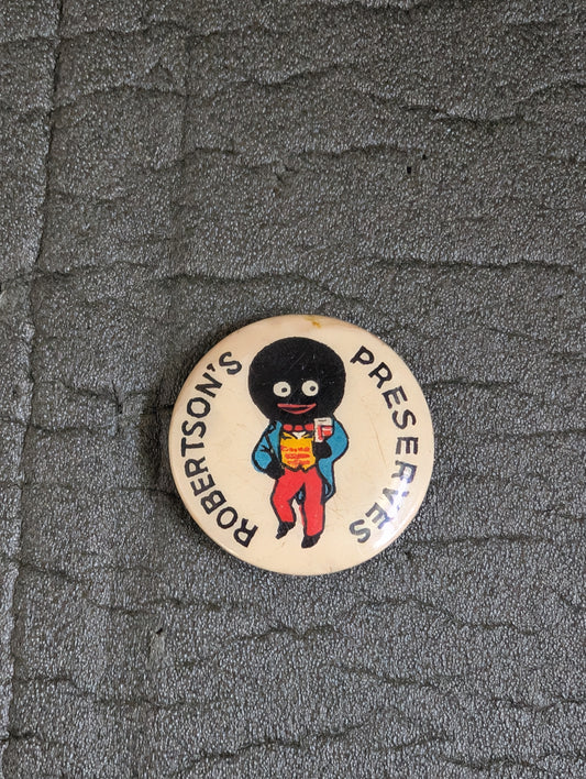 Robertsons Preserves Tin Button Badge