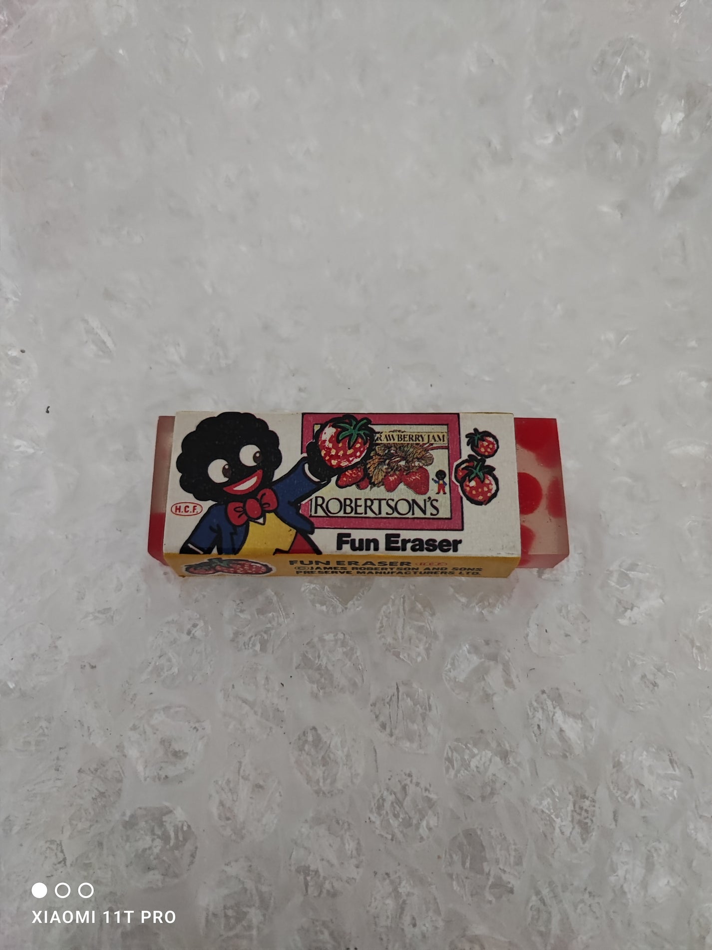 Robertsons Strawberry Eraser