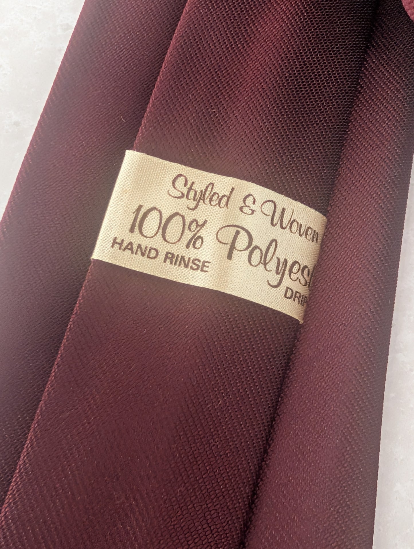 Robertsons Tie Maroon