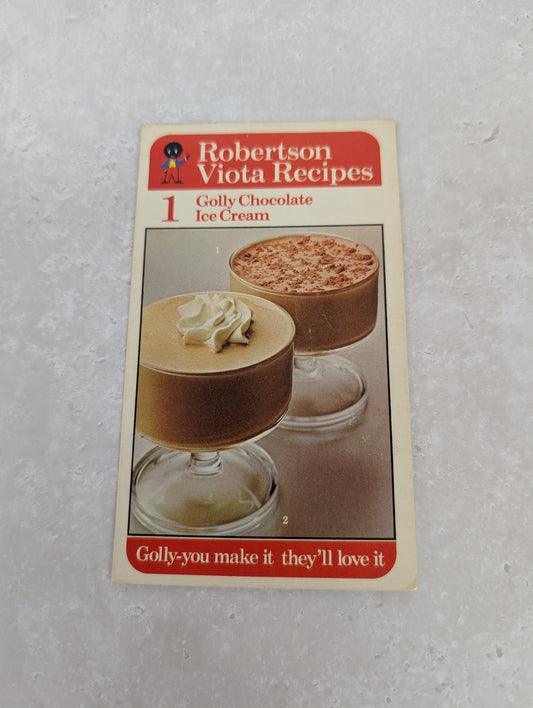 Robertsons Viota Recipes Golly Chocolate Ice Cream