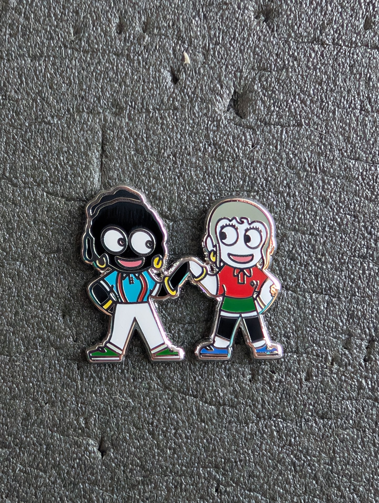 SKA REGGAE / NORTHERN SOUL FEMALE GOLLY BADGE