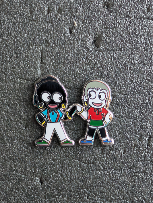 SKA REGGAE / NORTHERN SOUL FEMALE GOLLY BADGE