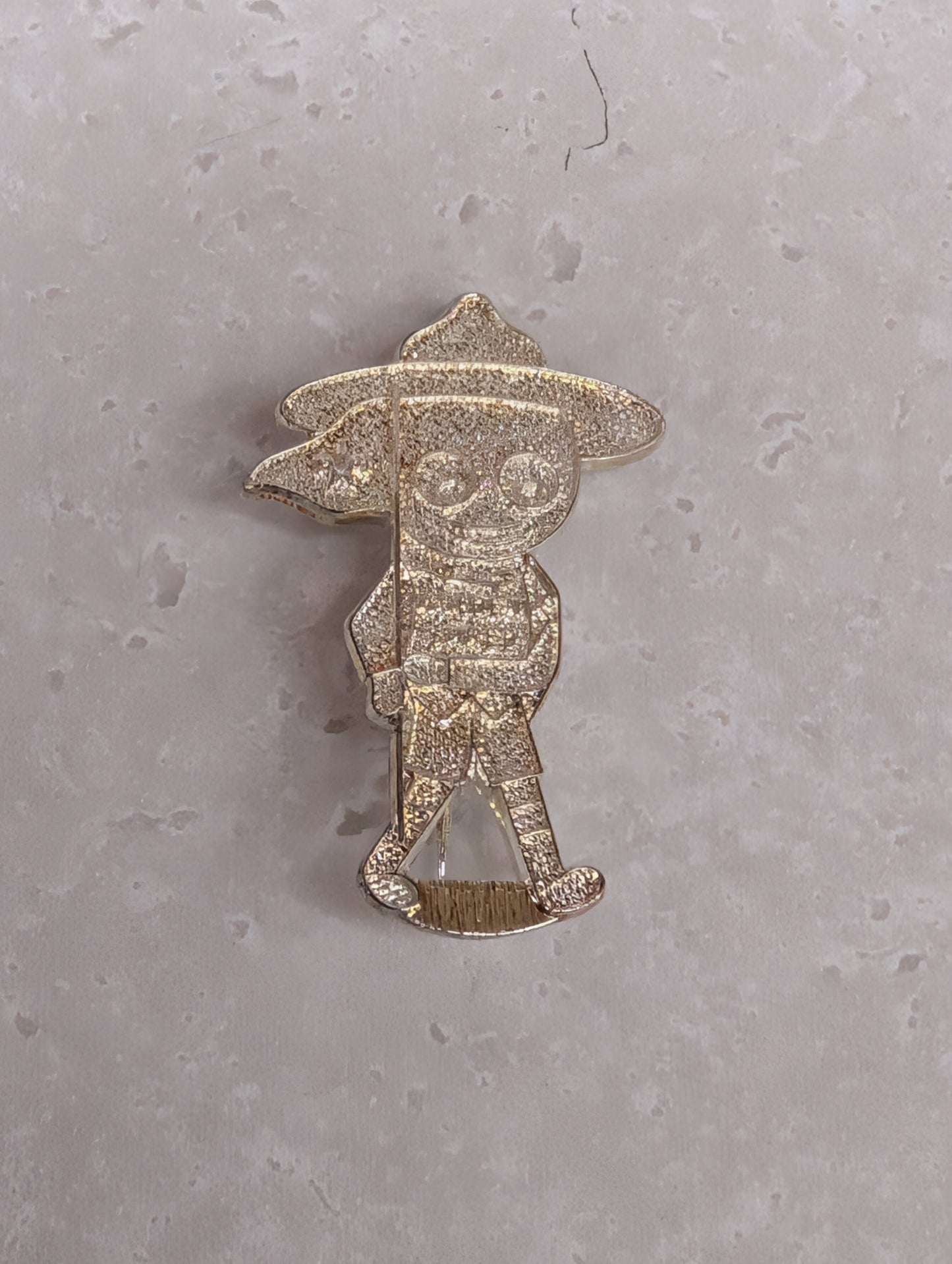 Scout Golly Unenamelled Silver Finish