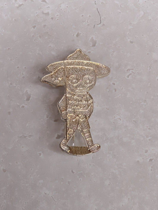 Scout Golly Unenamelled Silver Finish