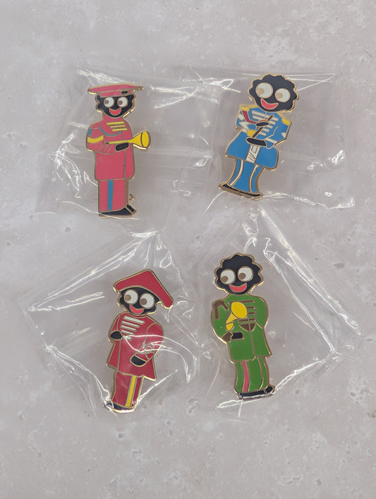 Set of 4 Non Robertsons Beatles Badges by Holden