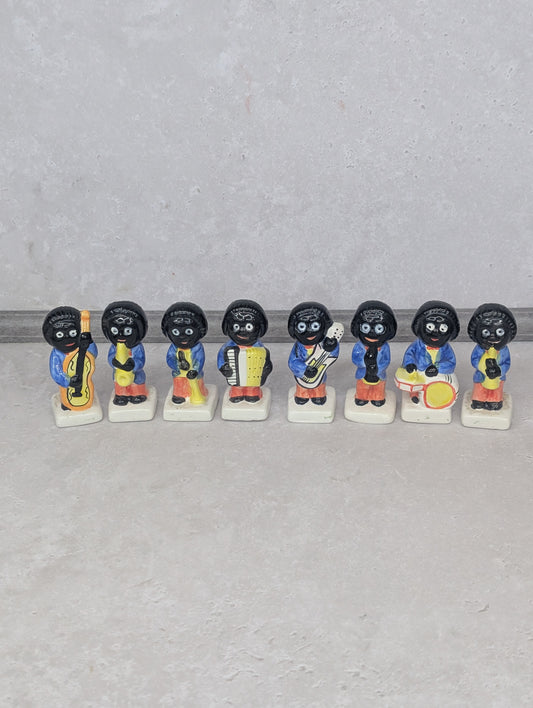 Set of 8 Band Member Figures