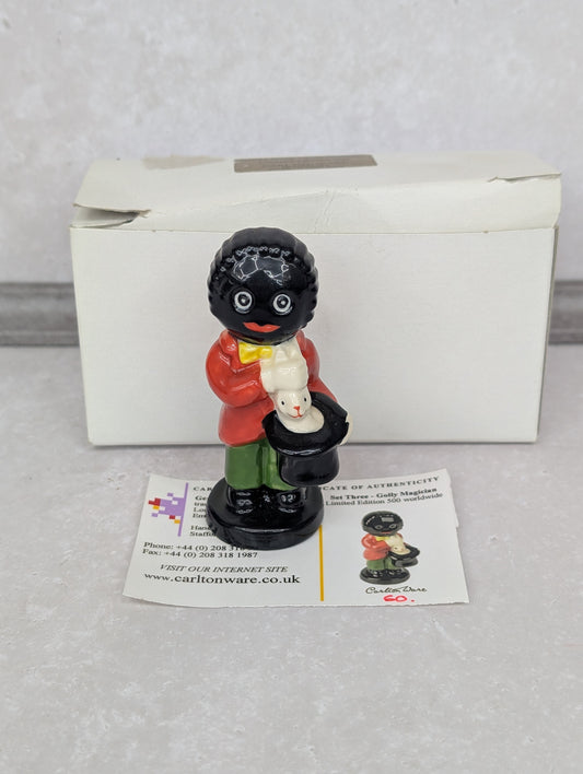 Small Black Base Magician by Carltonware