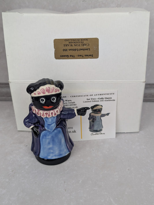 Small Black Base Queen by Carltonware