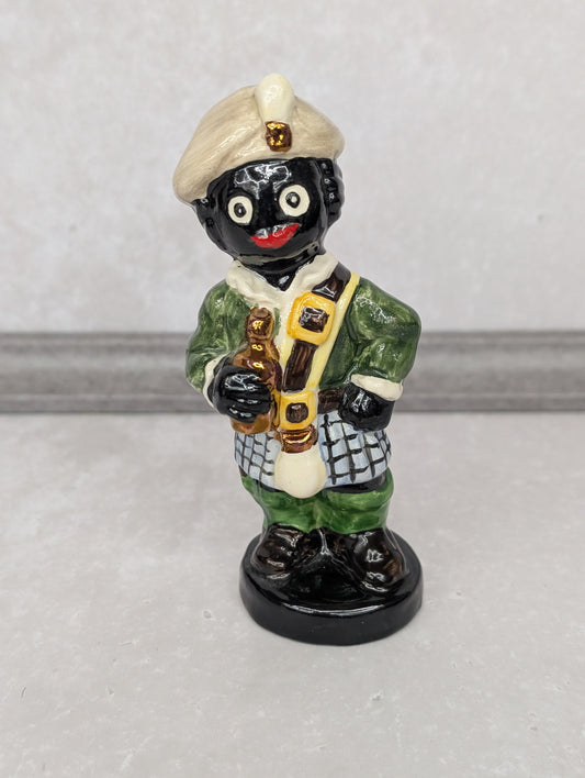 Small Black Base Scotsman by Carltonware