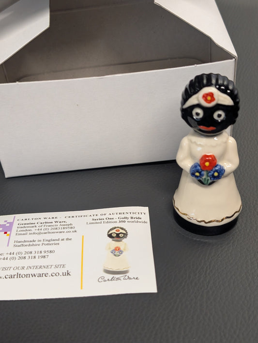 Small Black Base Bride by Carltonware