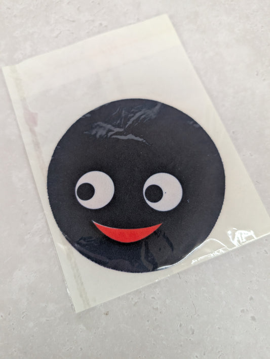 Small Fabric Round Golly Head