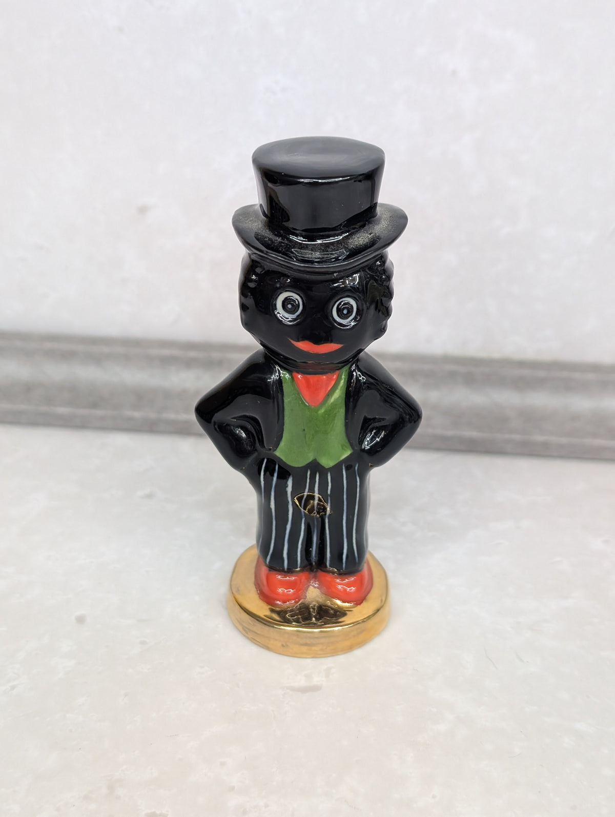 Small Gold Base Groom by Carltonware