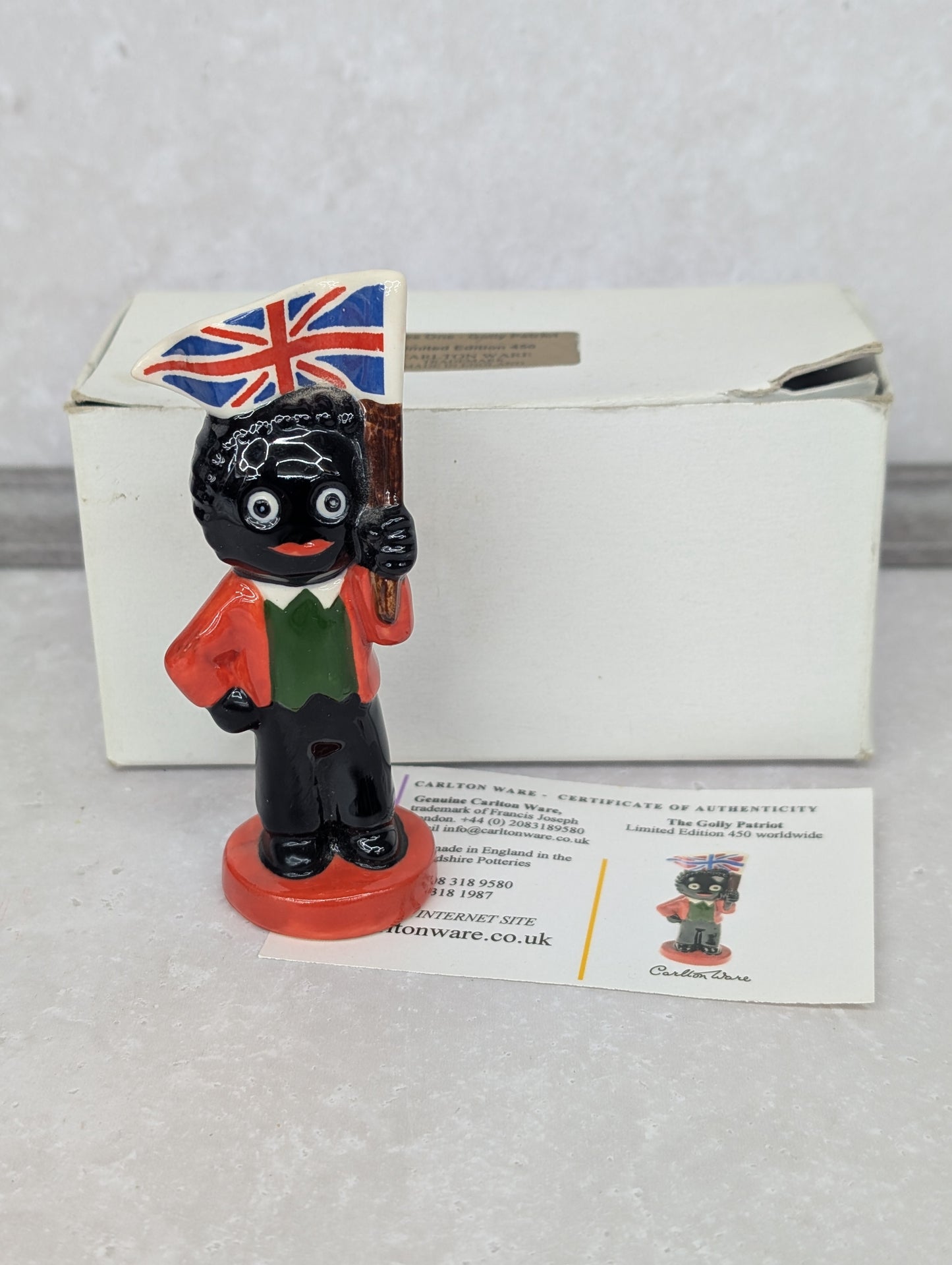 Small Red Base Patriot By Carltonware