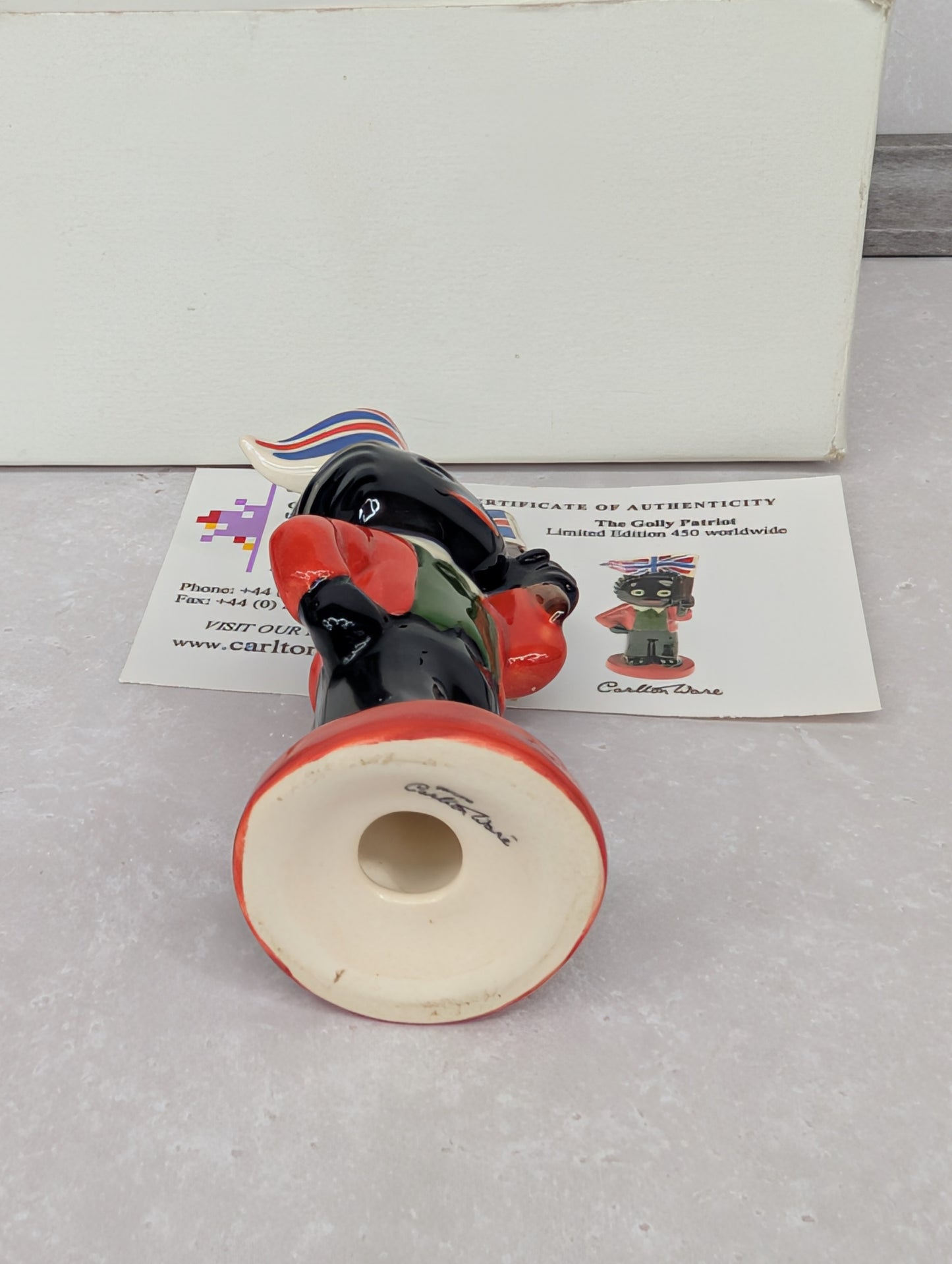 Small Red Base Patriot By Carltonware
