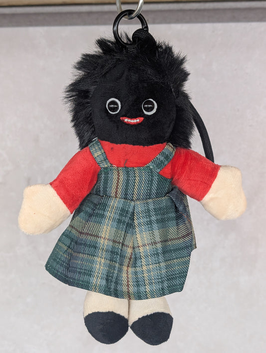 Soft Golly Keyring Green