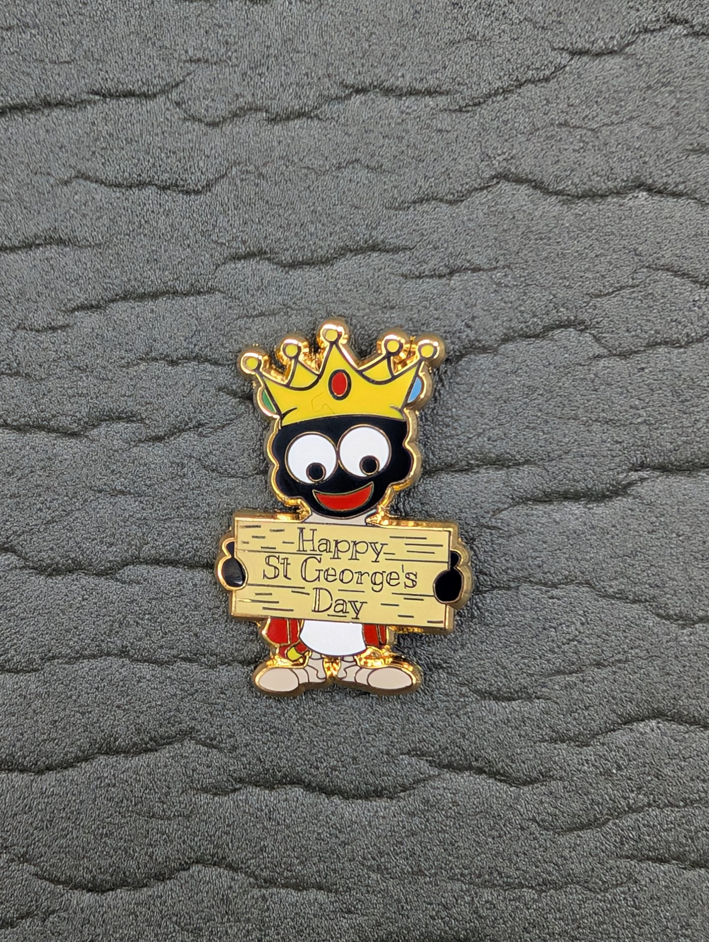 St Georges Day Special with Jewels in Crown Light Brown Sign