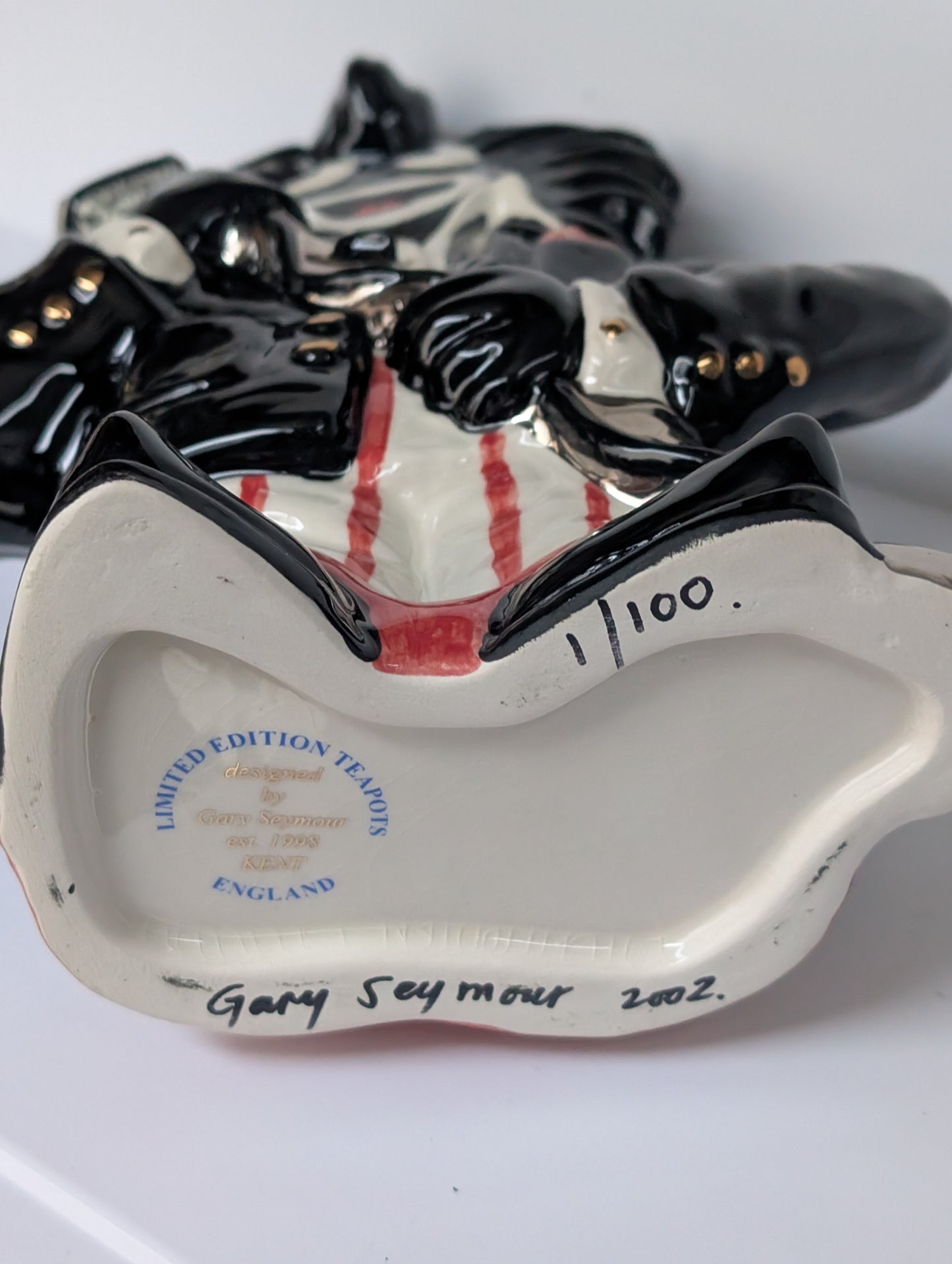 Super Rare #1 Set of 4 Teapots by Gary Seymour