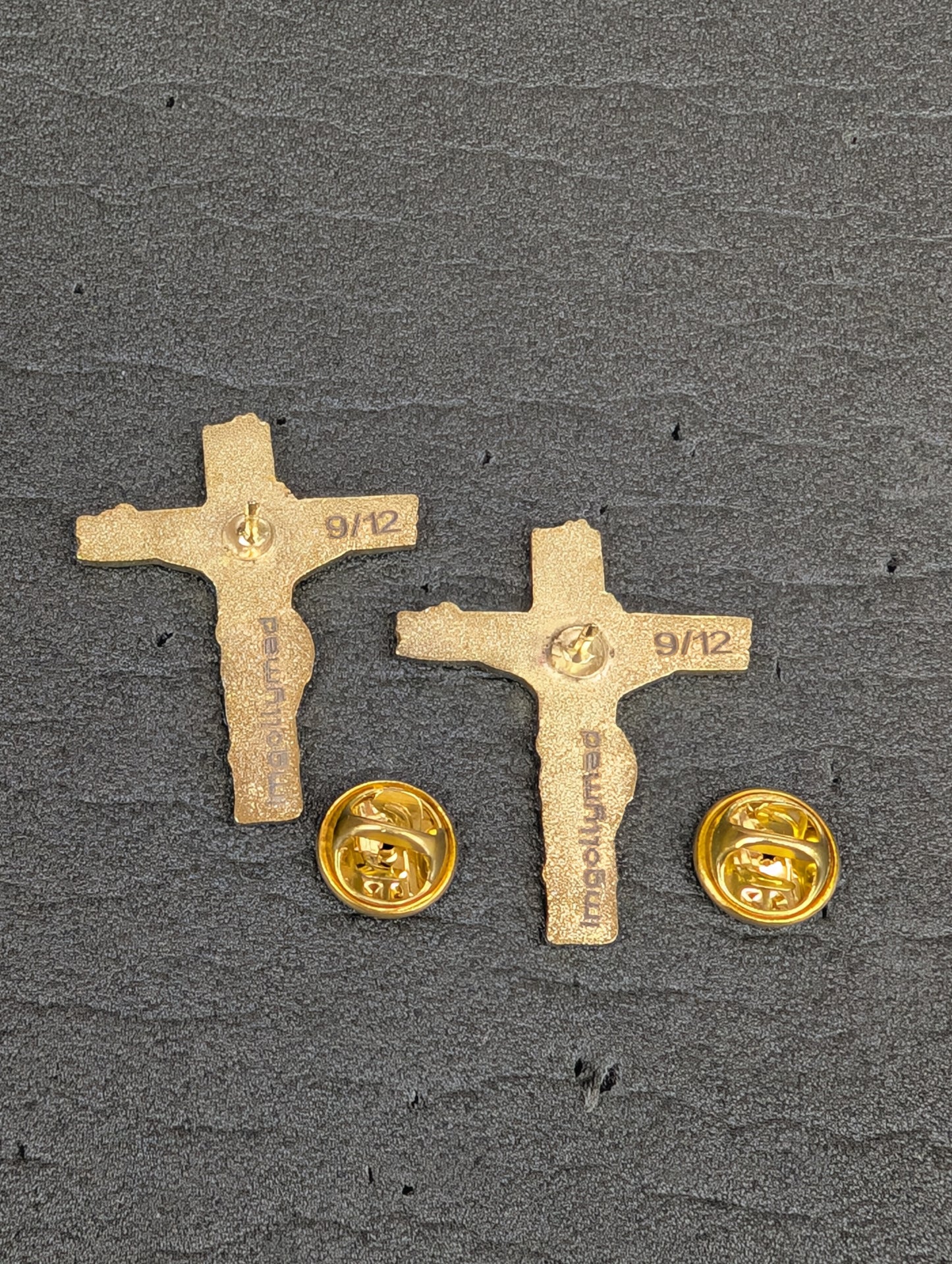 Super Rare Crucifixion Golly Pair. Only 12 Pairs Ever Made